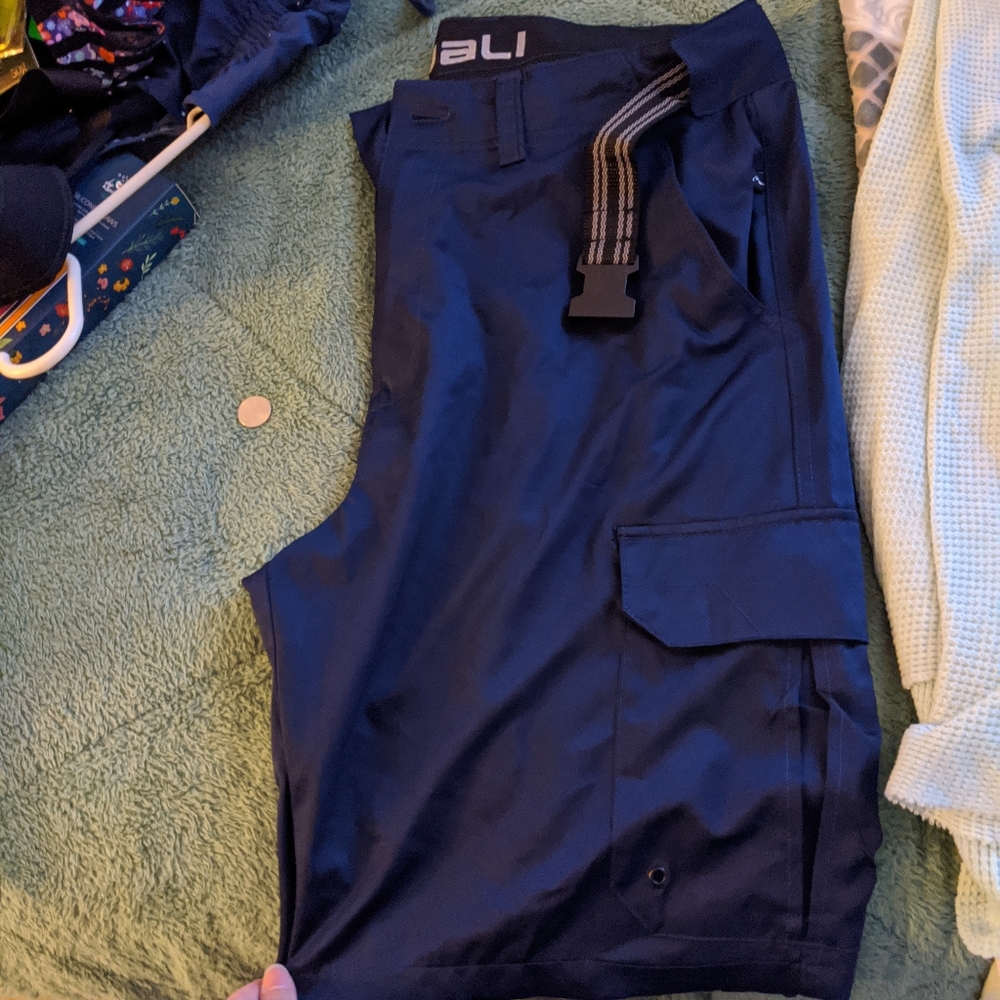 Navy blue shorts